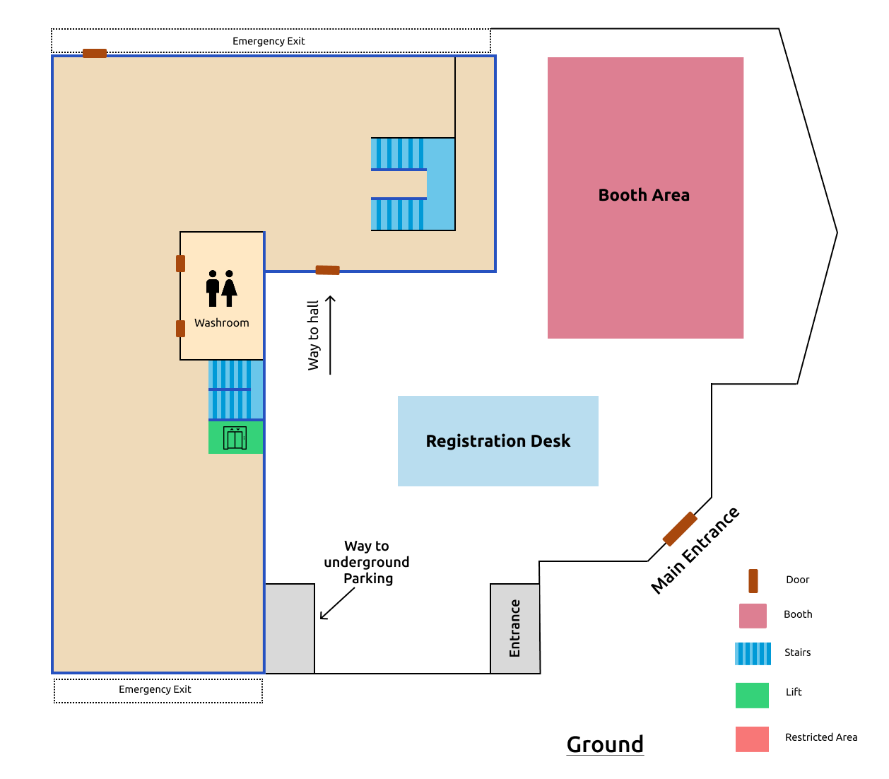 Ground Floor Map